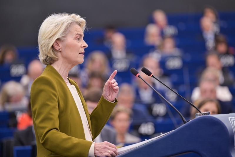 Zdjęcie: Orędzie o stanie Unii Europejskiej w 2025
